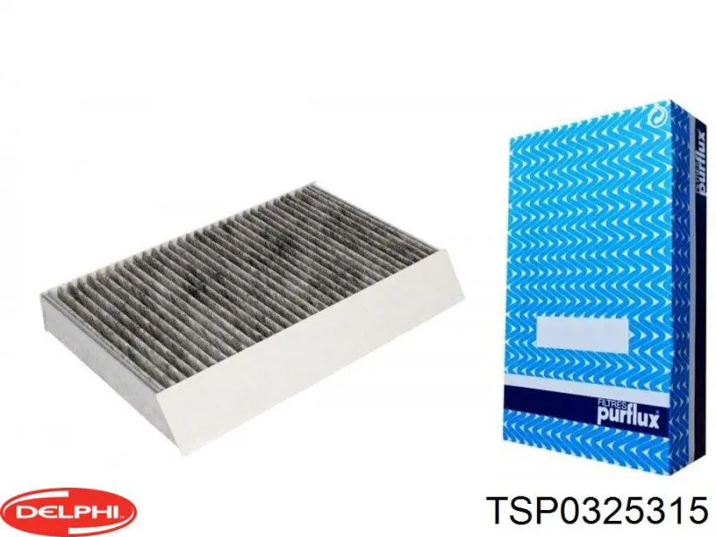 Фільтр повітряний обігрівача Delphi TSP0325315 ціна, від 9.91 USD