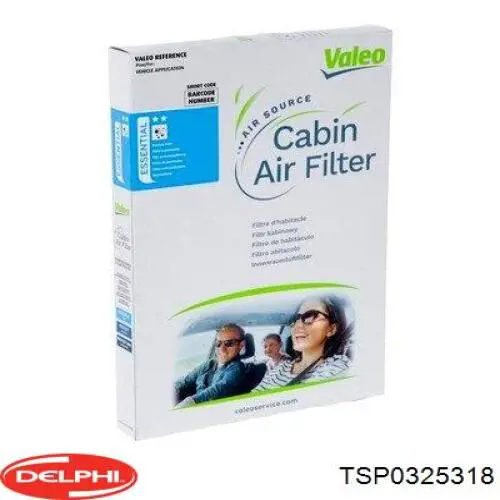 Повітряний фільтр салону Delphi TSP0325318
