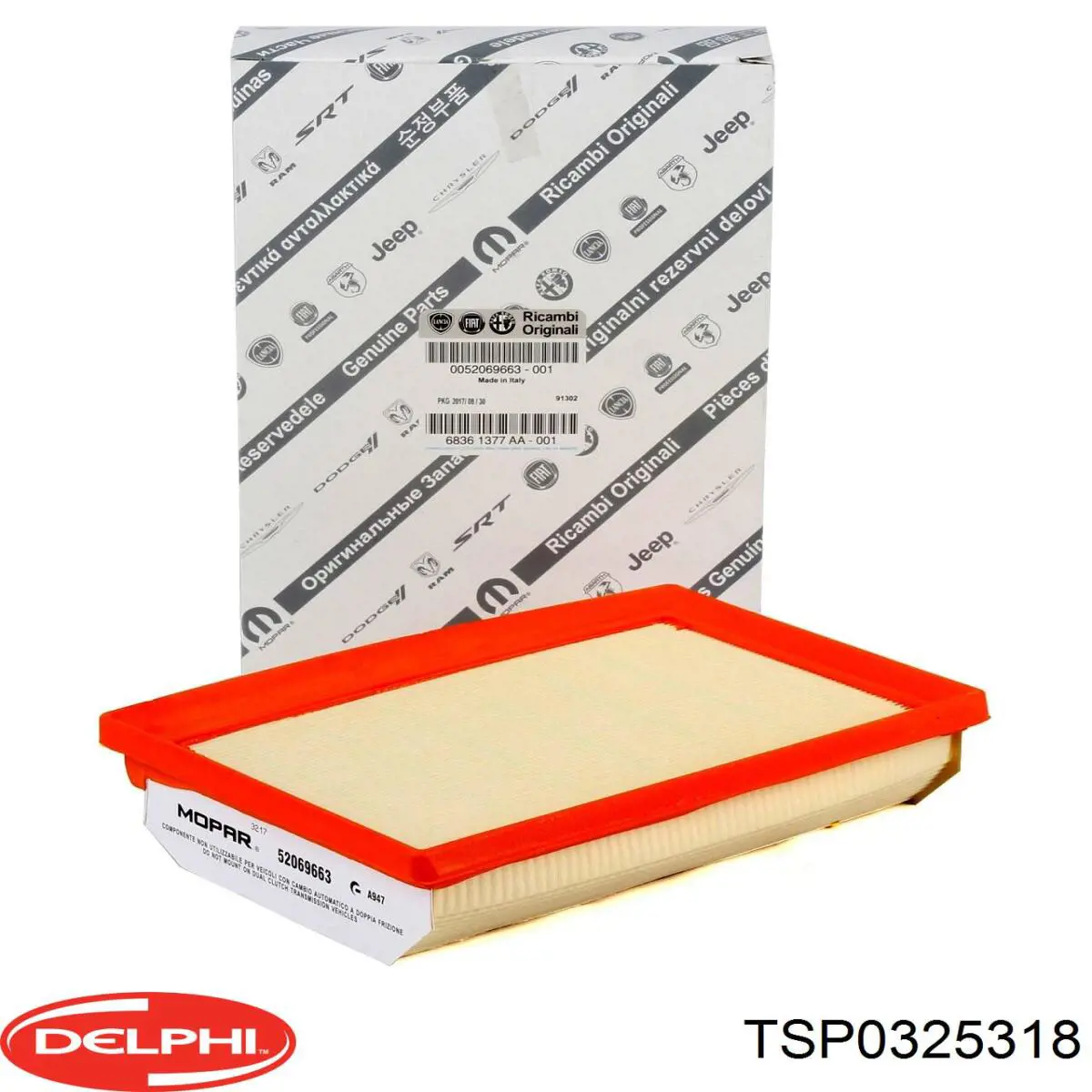 TSP0325318 Delphi Внутрішньосалонний фільтр