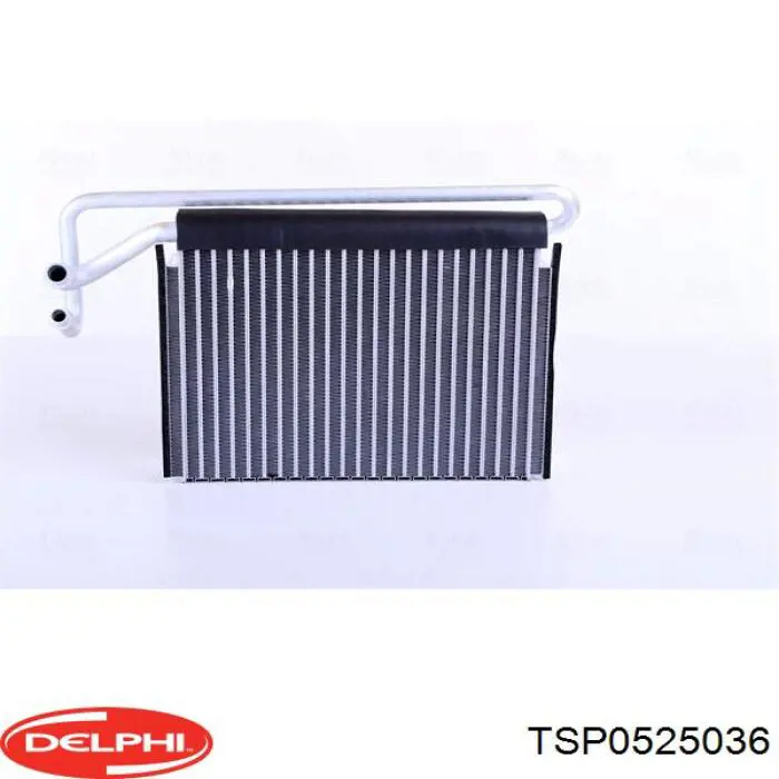 TSP0525036 Delphi радіатор кондиціонера салонний, випарник