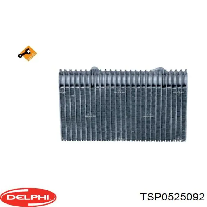 Радіатор кондиціонера салонний, випарник TSP0525092 DELPHI