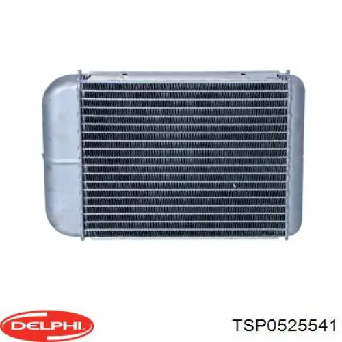 TSP0525541 Delphi радіатор пічки (обігрівача)