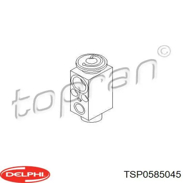 TSP0585045 Delphi клапан trv, кондиціонера