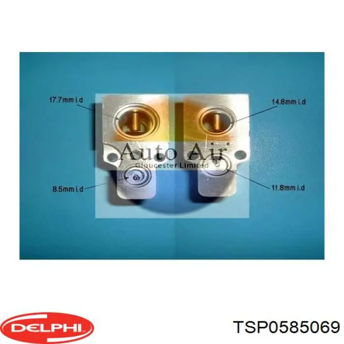 Купити TSP0585069 Delphi Клапан TRV, кондиціонера