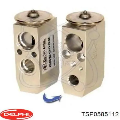 Клапан TRV, кондиціонера Polcar TSP0585112 ціна, від 8.61 USD