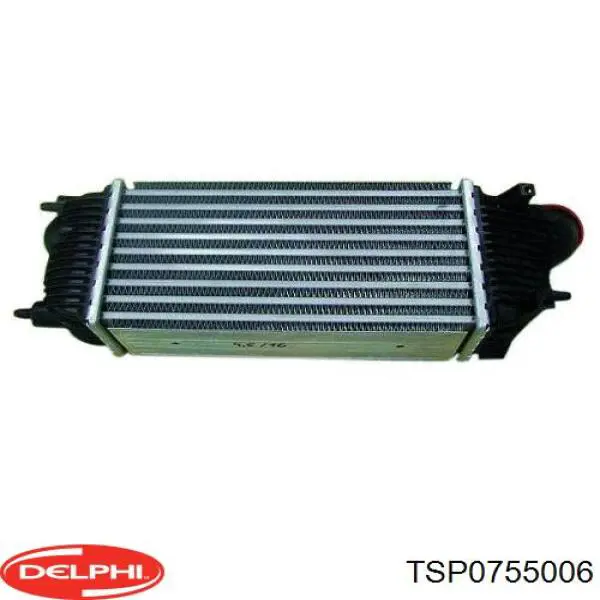 TSP0755006 Delphi радіатор интеркуллера