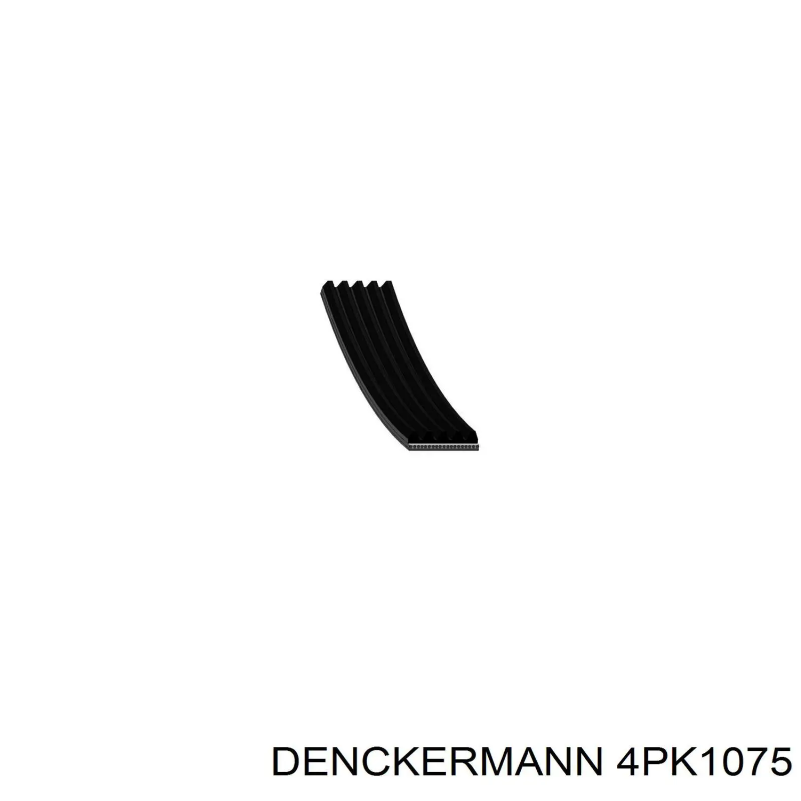 4PK1075 Denckermann ремінь приводний, агрегатів