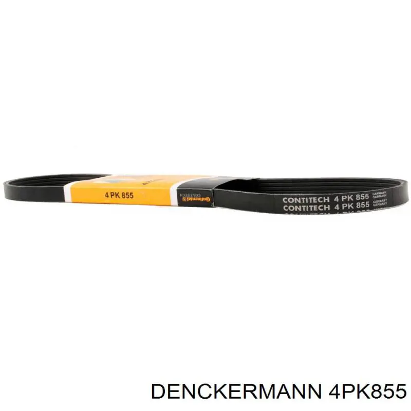 4PK855 Denckermann ремінь приводний, агрегатів