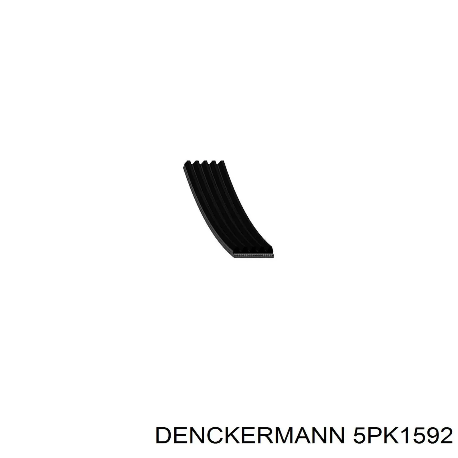 5PK1592 Denckermann ремінь приводний, агрегатів