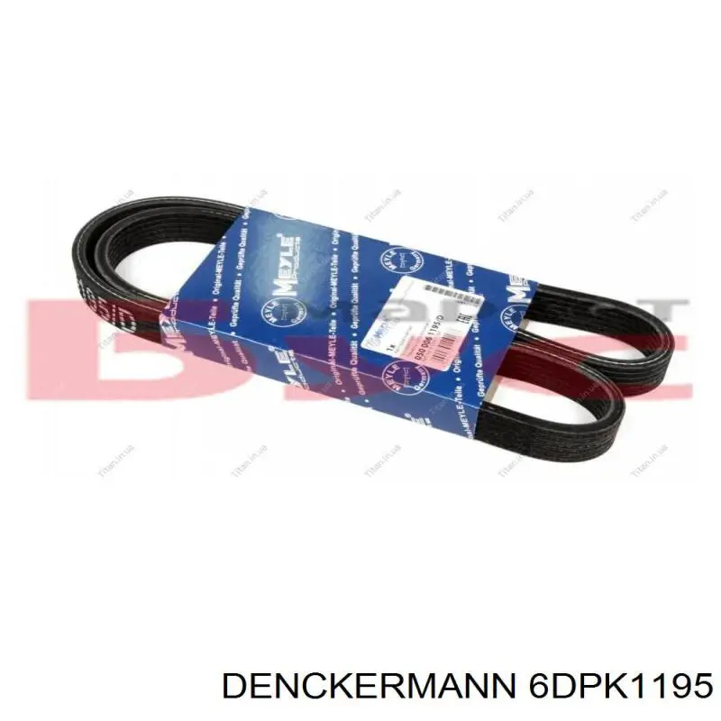 Клиновий ремінь Denckermann 6DPK1195 ціна, від 12.33 USD