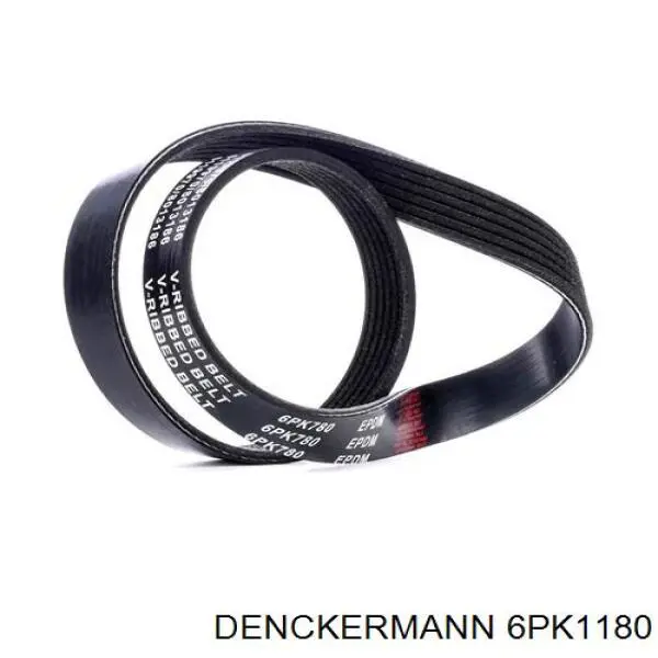 Купити 6PK1180 Denckermann Ремінь генератора