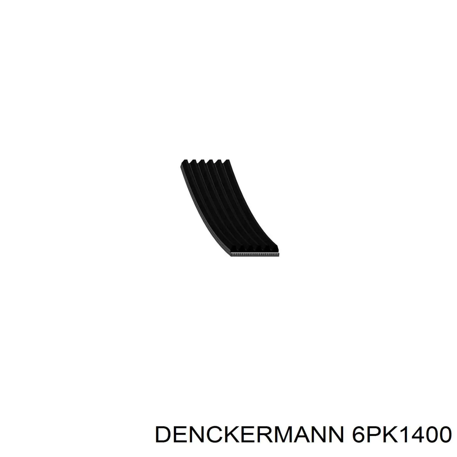 Купити 6PK1400 Denckermann Ремінь генератора