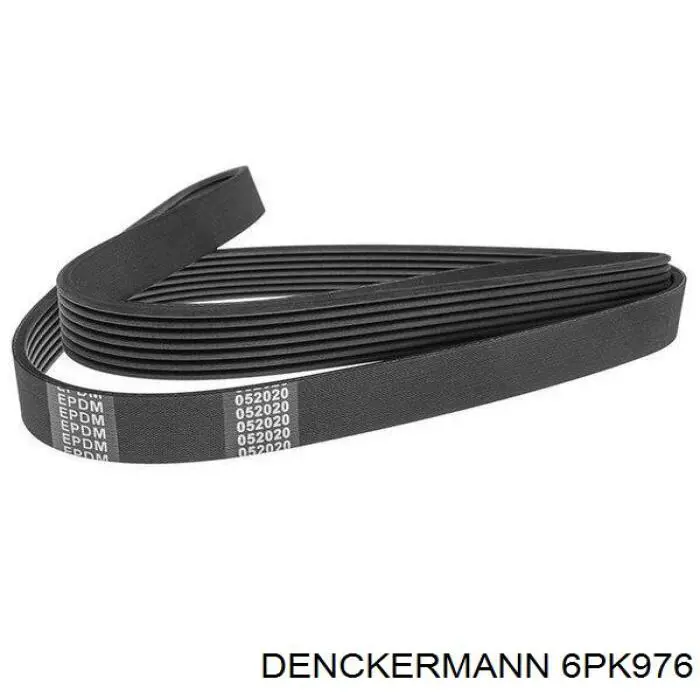Купити 6PK976 Denckermann Ремінь генератора