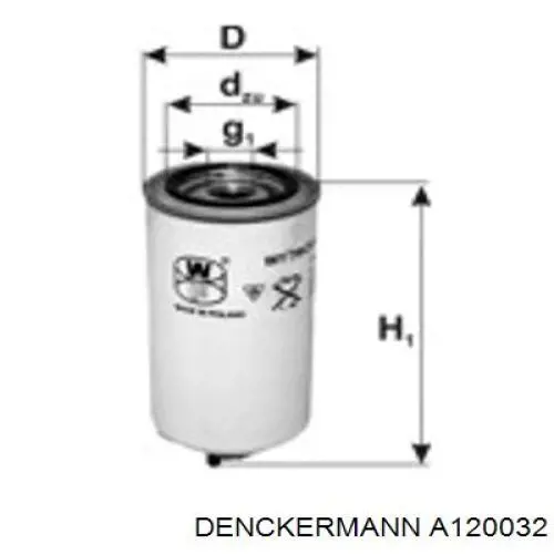 A120032 Denckermann фільтр паливний