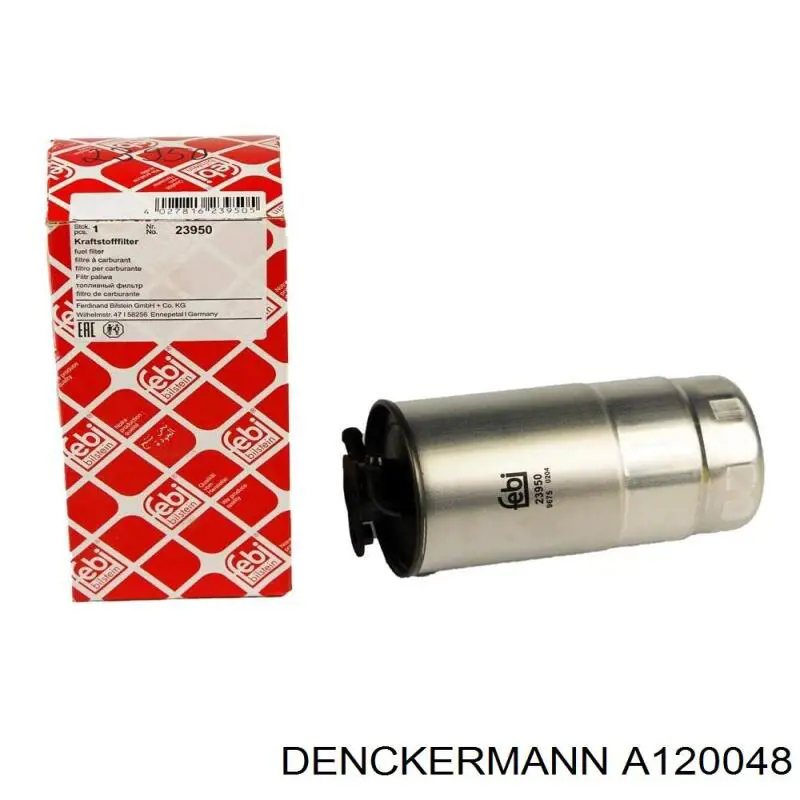 Паливний фільтр A120048 Denckermann