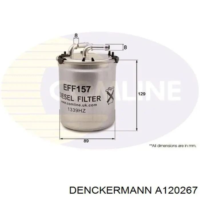 A120267 Denckermann фільтр паливний