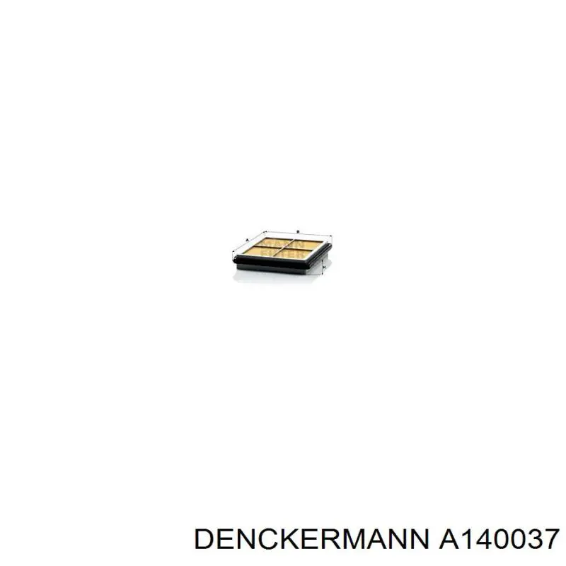 A140037 Denckermann фільтр повітряний