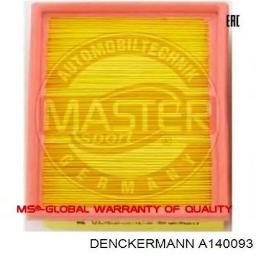 Елемент повітряного фільтра Denckermann A140093 ціна, від 4.09 USD
