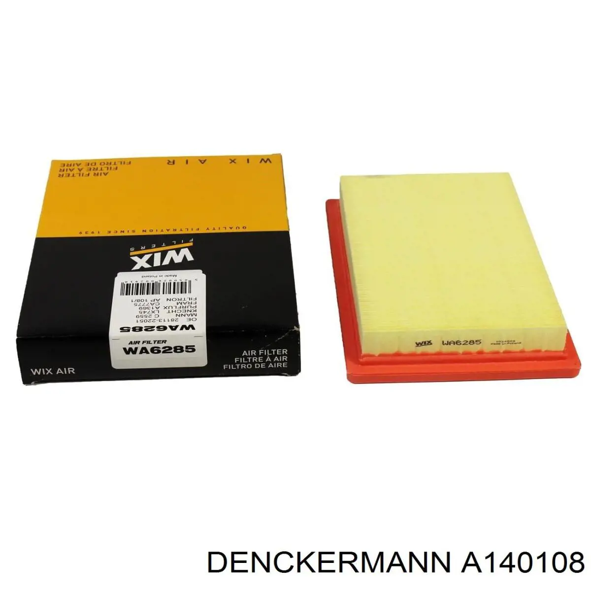 Купити A140108 Denckermann Автомобільний фільтр повітря