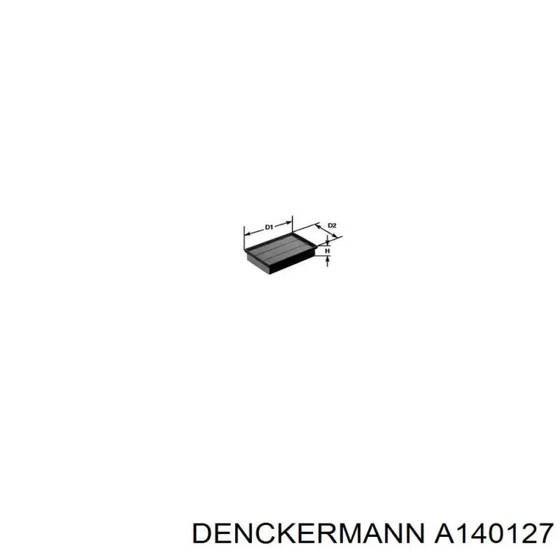 Купити A140127 Denckermann Автомобільний фільтр повітря