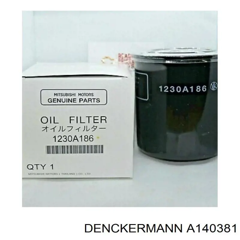 Елемент повітряного фільтра Denckermann A140381 ціна, від 6.59 USD