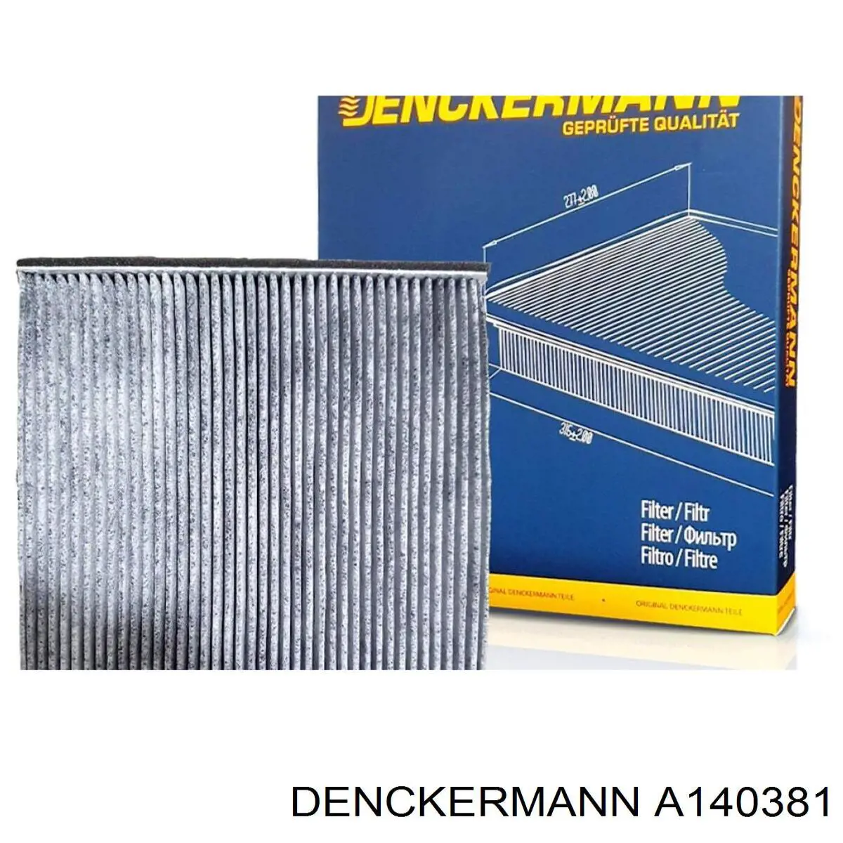 Купити A140381 Denckermann Автомобільний фільтр повітря