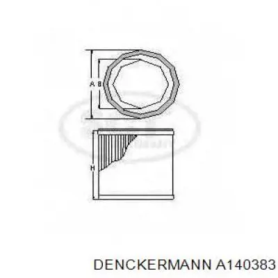 Купити A140383 Denckermann Автомобільний фільтр повітря