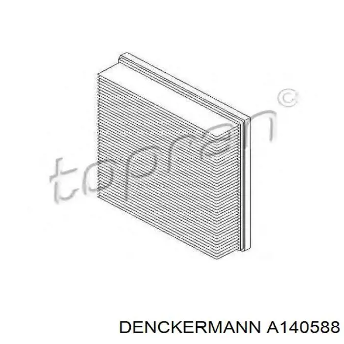 Елемент повітряного фільтра Denckermann A140588 ціна, від 6.22 USD