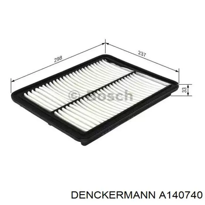 Повітряний фільтр A140740 Denckermann