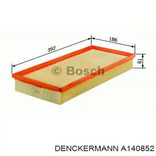 Купити A140852 Denckermann Автомобільний фільтр повітря