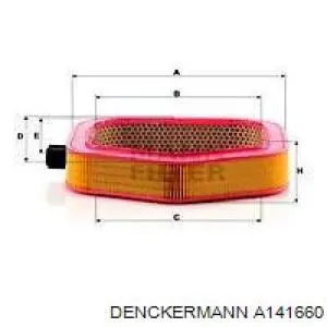 Фільтр повітряний A141660 Denckermann