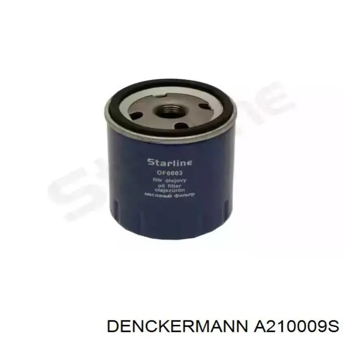 Масляний фільтр двигуна Denckermann A210009S ціна, від 3.54 USD