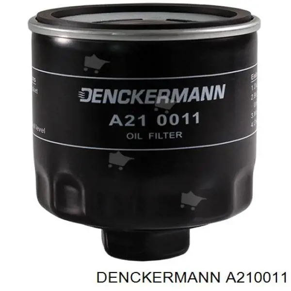 Купити A210011 Denckermann Фільтр очищення масла відцентровий