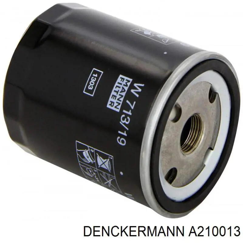 Масляний фільтр двигуна Denckermann A210013 ціна, від 3.66 USD