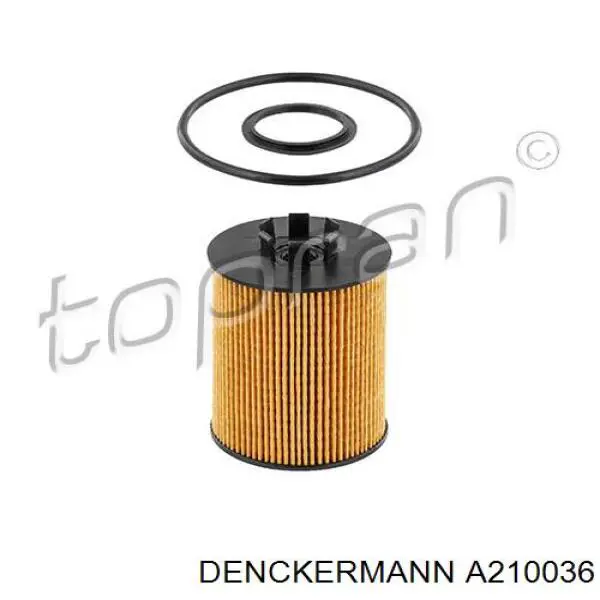 Масляний фільтр двигуна Denckermann A210036 ціна, від 3.21 USD