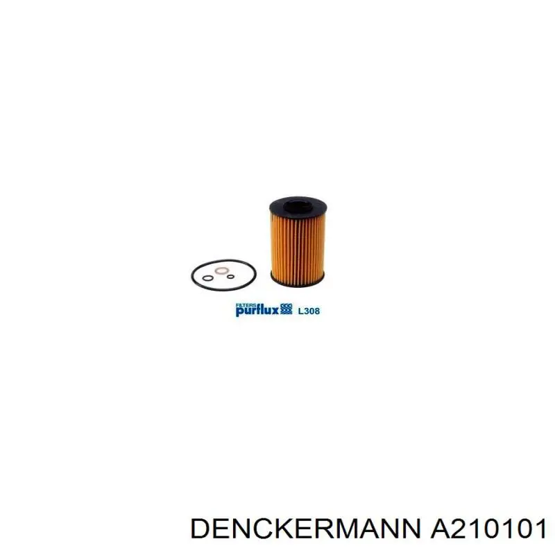 Масляний фільтр двигуна Denckermann A210101 ціна, від 3.68 USD