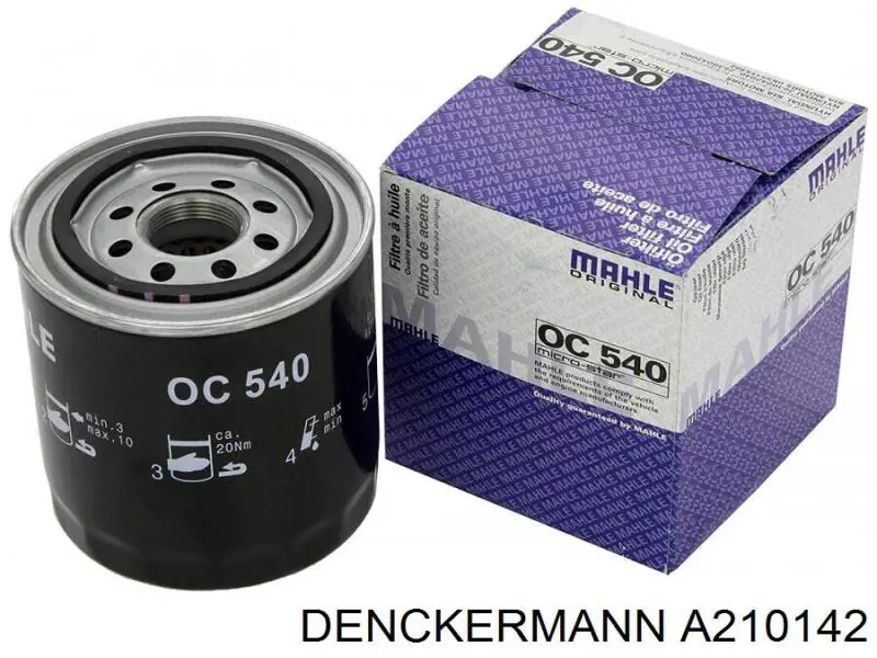 Масляний фільтр двигуна Denckermann A210142 ціна, від 7.05 USD