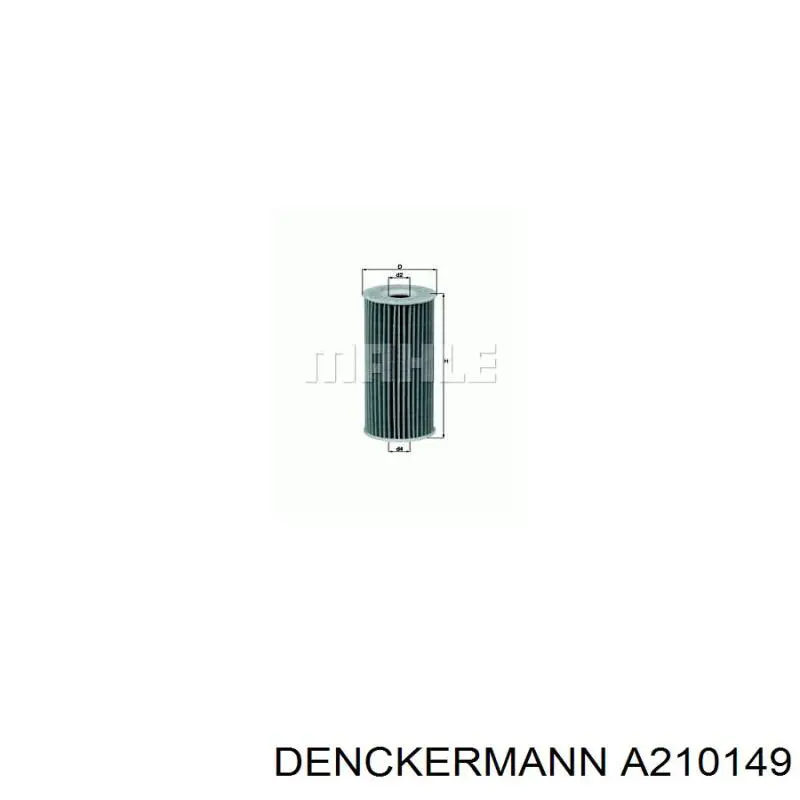 Масляний фільтр A210149 Denckermann