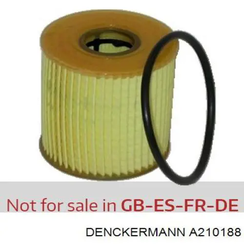Масляний фільтр двигуна Denckermann A210188 ціна, від 4.01 USD