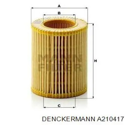 Купити A210417 Denckermann Фільтр очищення масла відцентровий