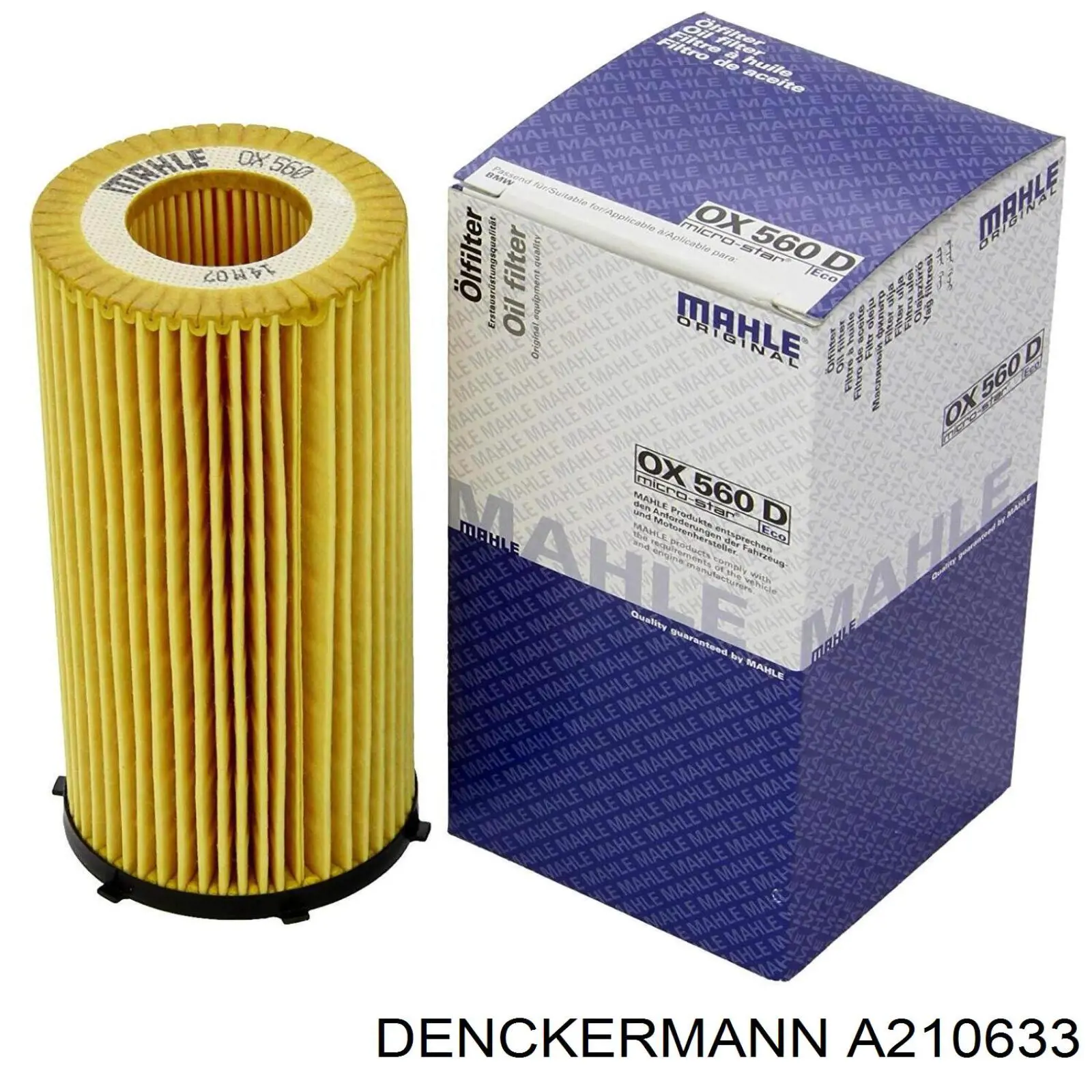 Масляний фільтр двигуна Denckermann A210633 ціна, від 11.01 USD