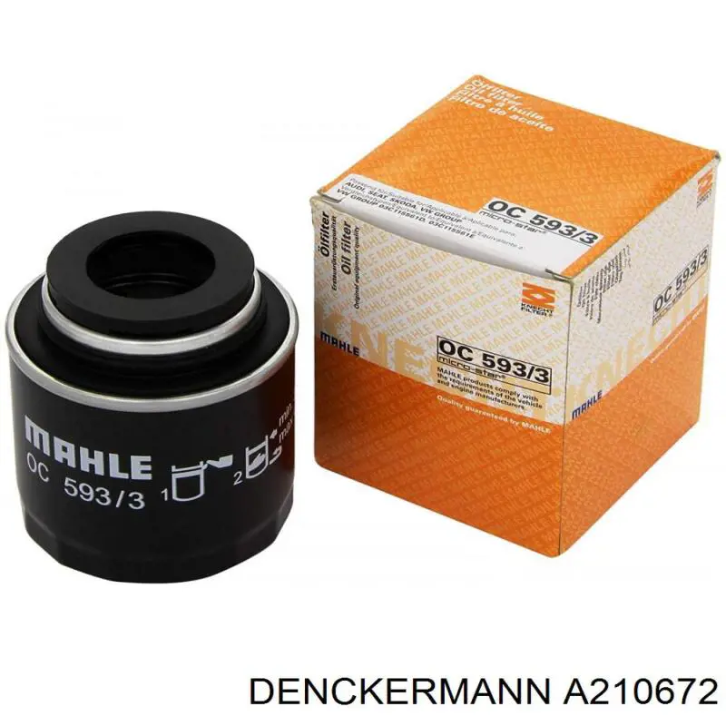 Масляний фільтр A210672 Denckermann