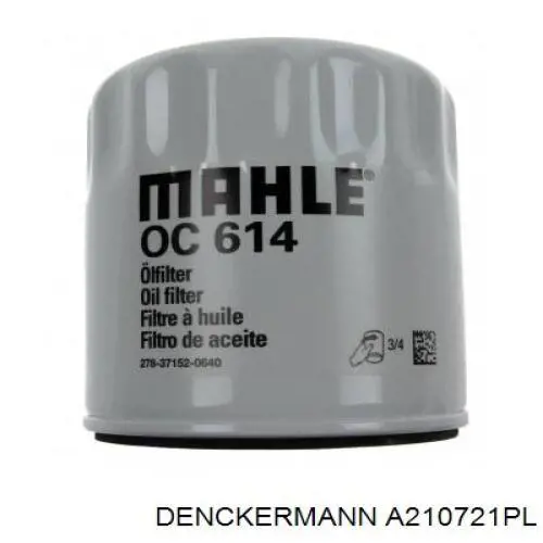 Масляний фільтр A210721PL Denckermann
