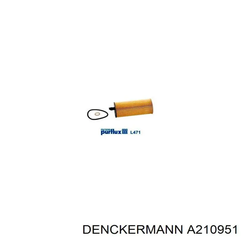 Масляний фільтр двигуна Denckermann A210951 ціна, від 8.56 USD