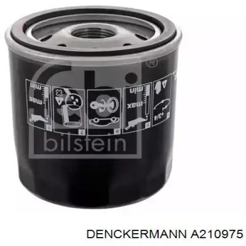 Масляний фільтр двигуна Denckermann A210975 ціна, від 6.02 USD