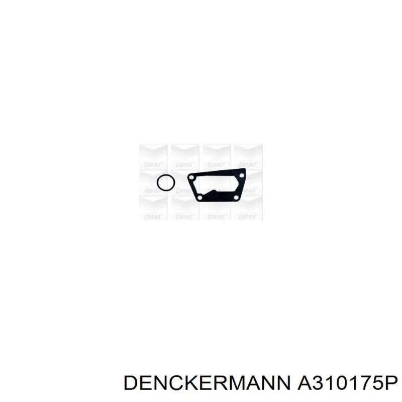 Помпа охолодження Denckermann A310175P ціна, від 34.47 USD