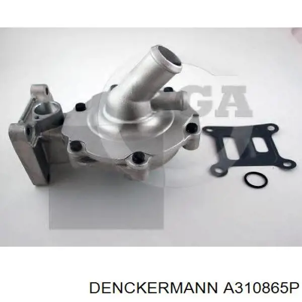 Помпа водяна, (насос) охолодження, в зборі з корпусом Denckermann A310865P ціна, від 49.23 USD