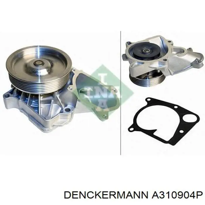 Помпа охолодження Denckermann A310904P ціна, від 47.63 USD