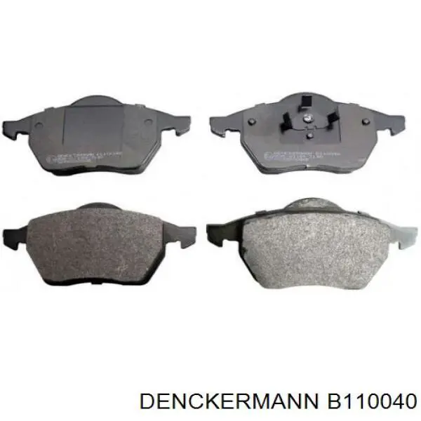 Передні тормозні колодки B110040 Denckermann