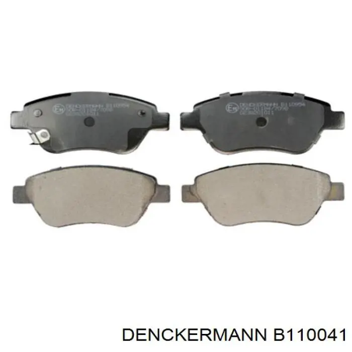 B110041 Denckermann Колодки гальмівні задні, дискові